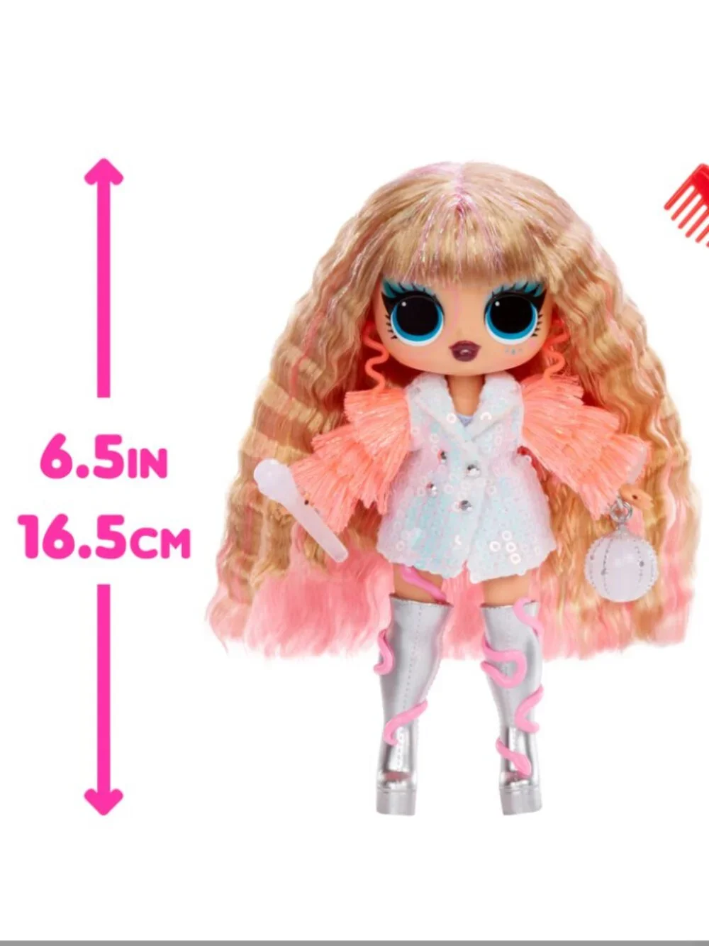 NEW LOL Surprise Tweens Neon Pop Stars Thea Stars Fashion Doll UV Glow Light